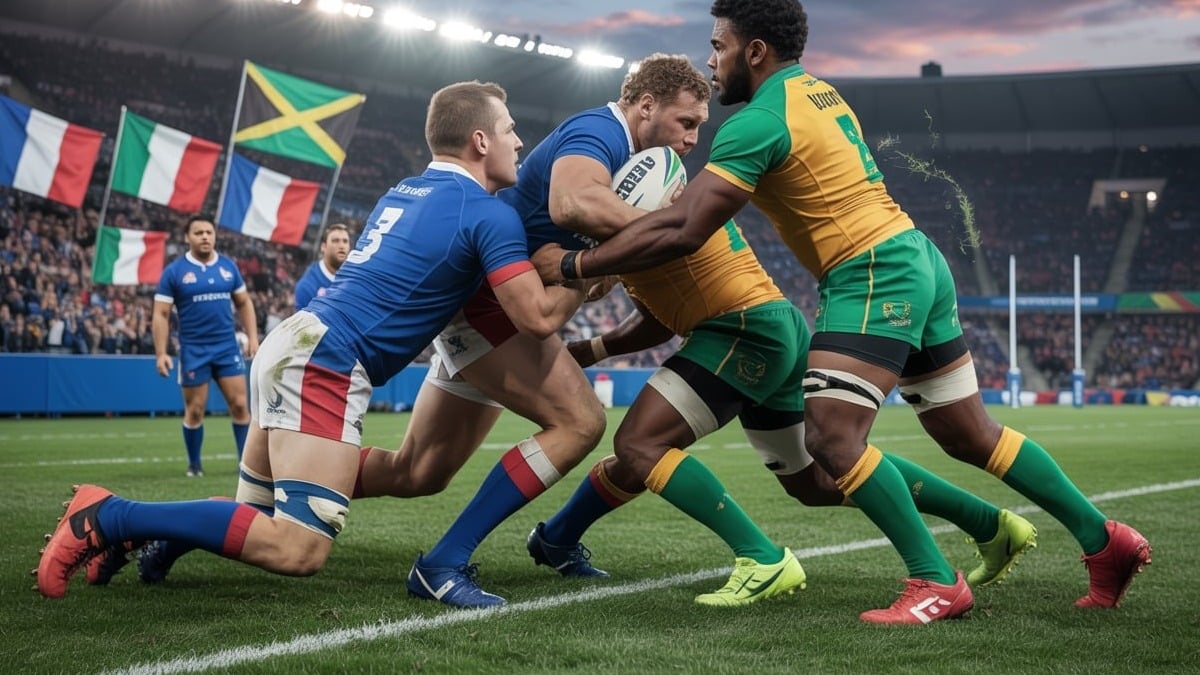 Rugby à XIII : la France en mission face à la Jamaïque, un rendez-vous à ne pas manquer