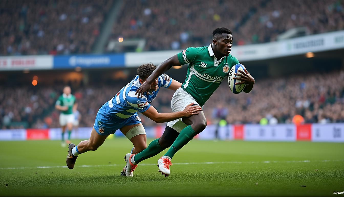 découvrez l'arrivée de grandidier-nkanang à la section paloise pour le match crucial du top 14 contre montpellier. analyse et enjeux de cette nouvelle composition.