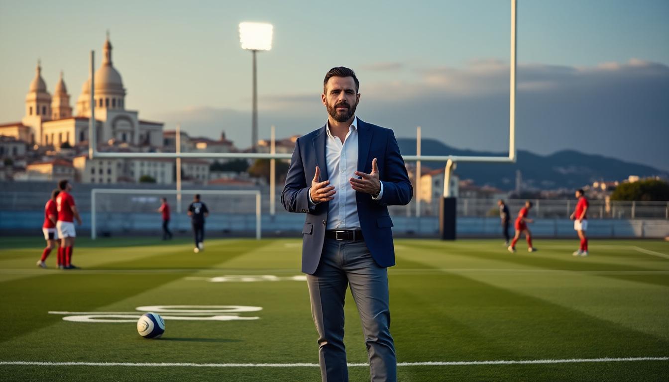 découvrez les messages clés de florian grill, président de la fédération française de rugby, sur le développement du rugby à marseille et ses ambitions pour la région.