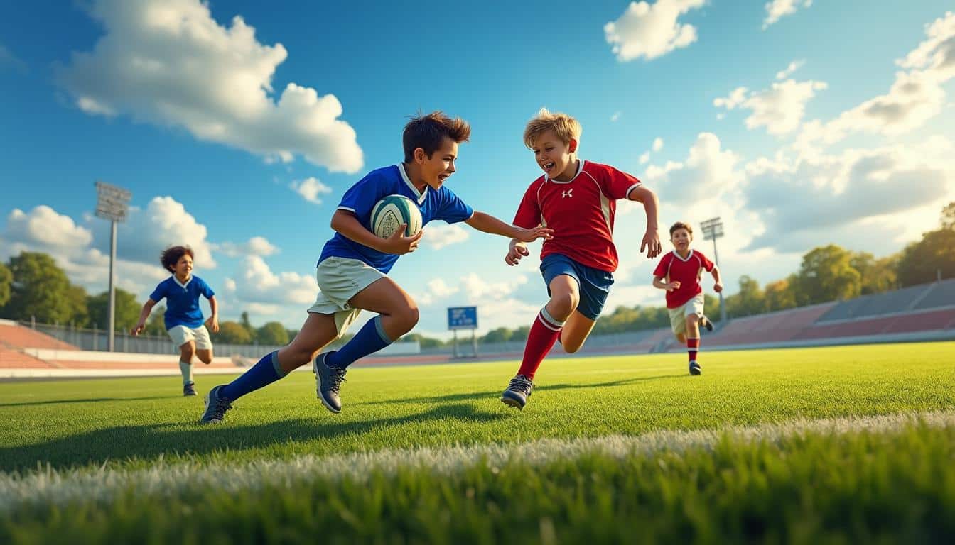 Rugby : les jeunes prennent le large et s’affrontent sur les terrains extérieurs