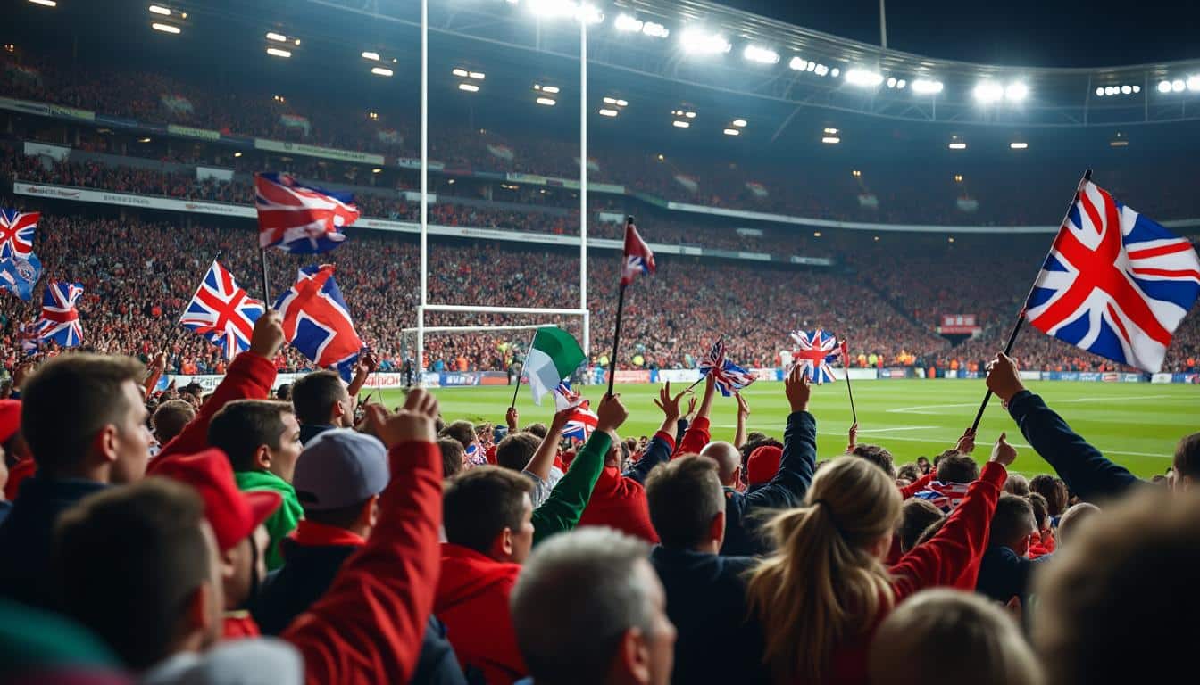 découvrez comment le public joue un rôle crucial lors du tournoi des 6 nations, devenant le 7e homme qui soutient et influence chaque match avec passion et énergie.