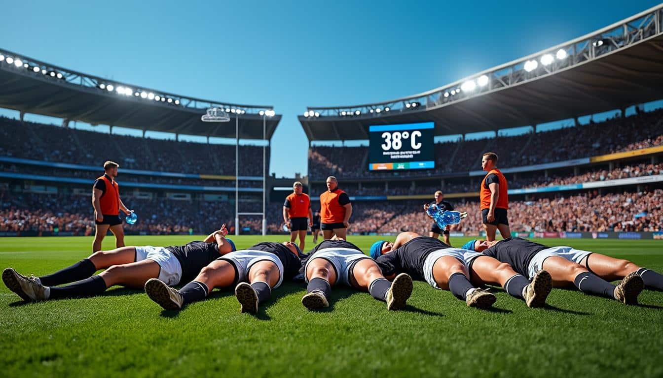 la pro d2 introduit des pauses fraîcheur pendant les matchs pour protéger les joueurs et garantir leur performance lors des fortes chaleurs.