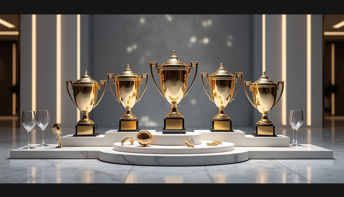découvrez comment le top 14 collabore avec des marques de luxe pour créer des trophées d'exception, alliant prestige sportif et élégance.