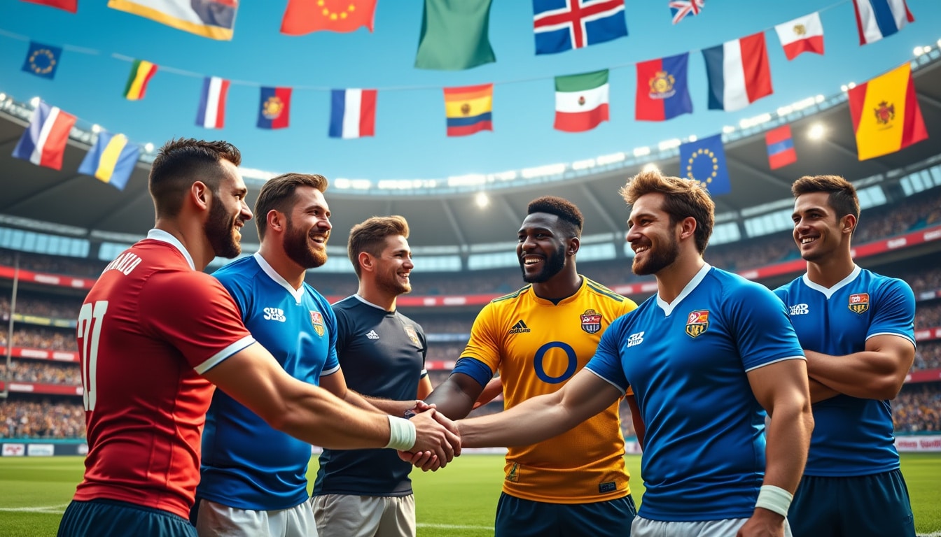 découvrez comment le tournoi des 6 nations célèbre l'amitié entre les clubs européens à travers des rencontres sportives passionnantes et un esprit de camaraderie unique.