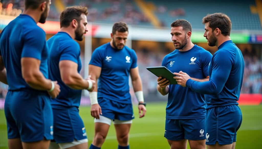 découvrez comment le xv de france affine sa tactique pour maintenir sa position au sommet du rugby mondial.