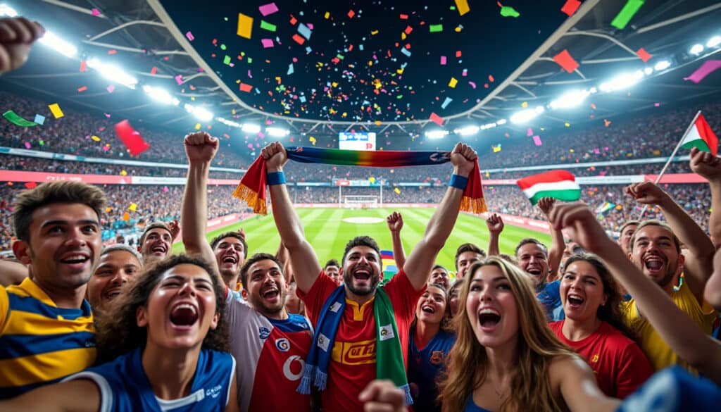découvrez comment le rugby à vii célèbre l'esprit de fête dans les tribunes à travers le monde, alliant passion, convivialité et ambiance festive pour les fans.