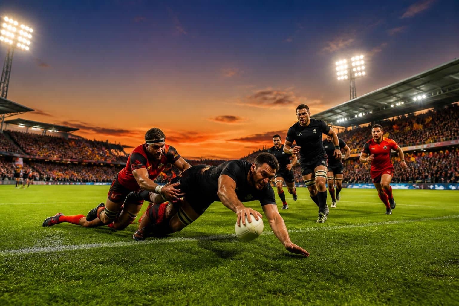 découvrez les horaires du match de rugby prévu ce soir et ne manquez rien de l'action sur le terrain.