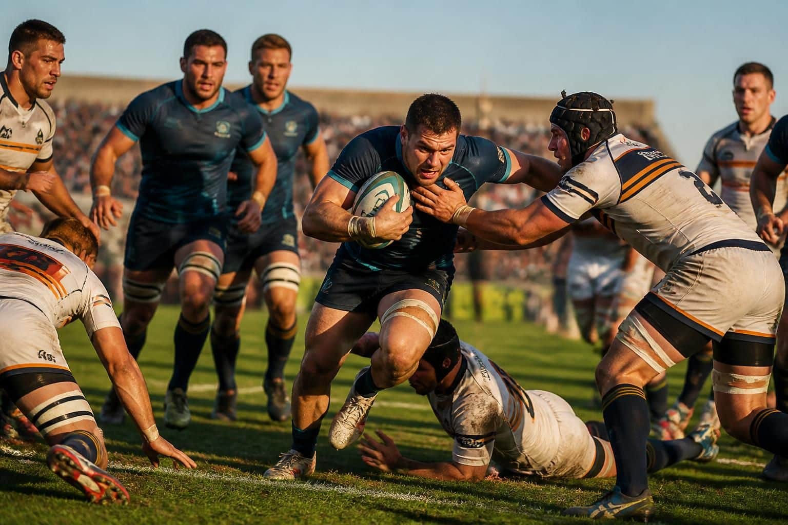 découvrez la durée officielle d'un match de rugby, les règles du temps réglementaire et les pauses prévues pour une rencontre complète.