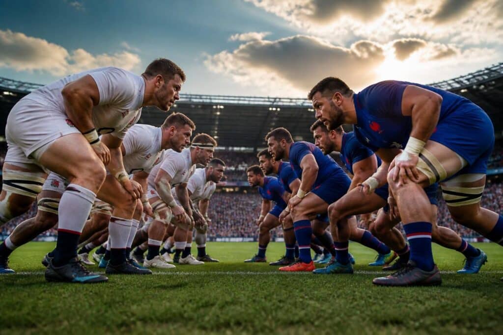 découvrez la composition officielle de l'équipe d'angleterre et de france pour le prochain match de rugby, avec les joueurs titulaires et remplaçants annoncés.